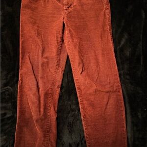 CAbi burgundy Corduroy Jeans
